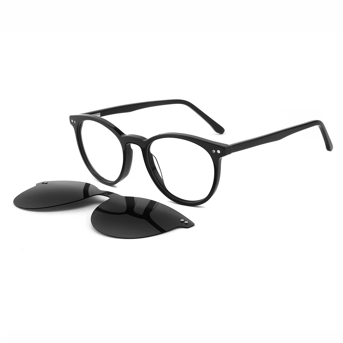 Clip-On Acetate Sunglasses for Optical Frames FG1030