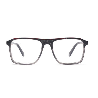 VANS 1101 BK GY CLEAR LENS