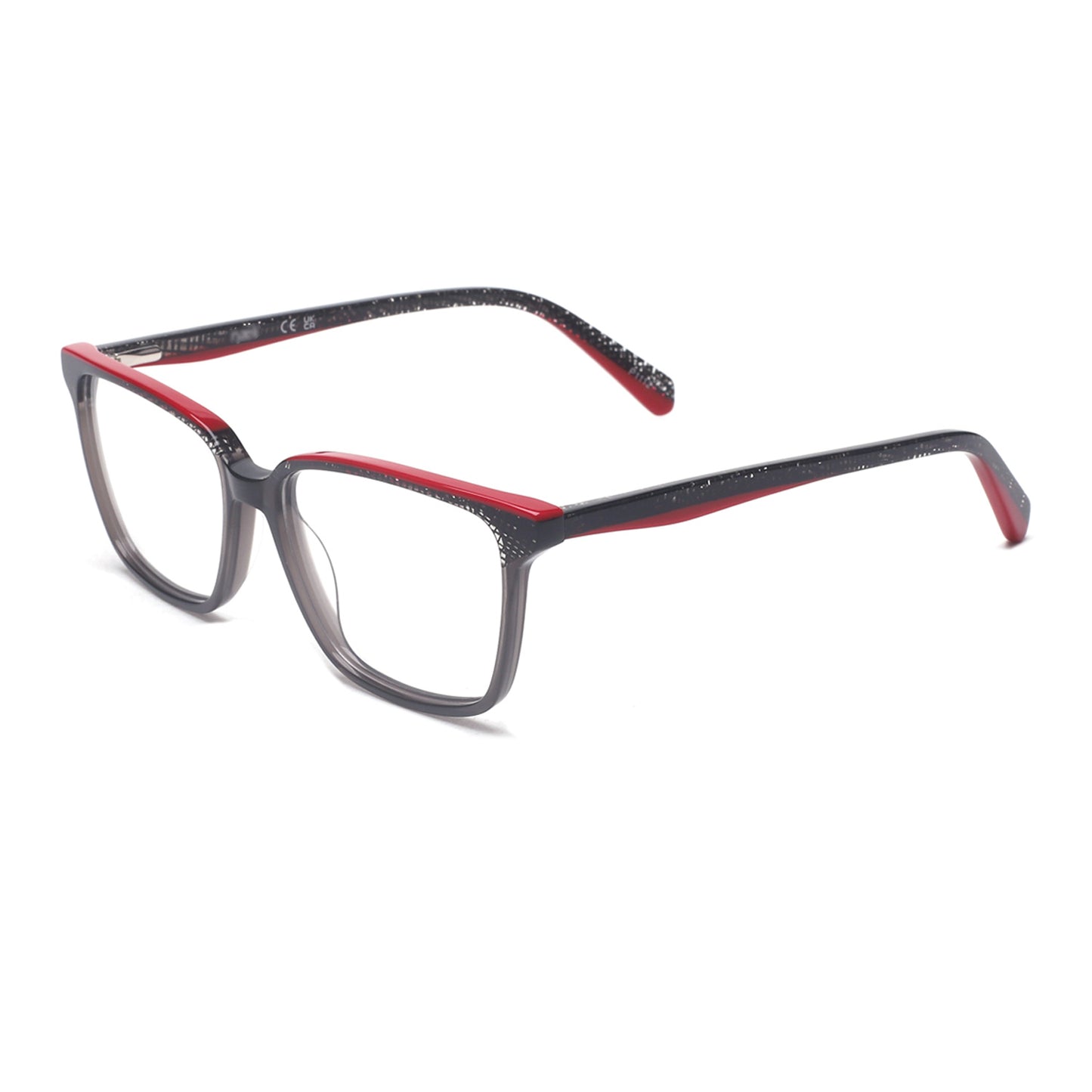 NOVA 2102 BK RD CLEAR LENS